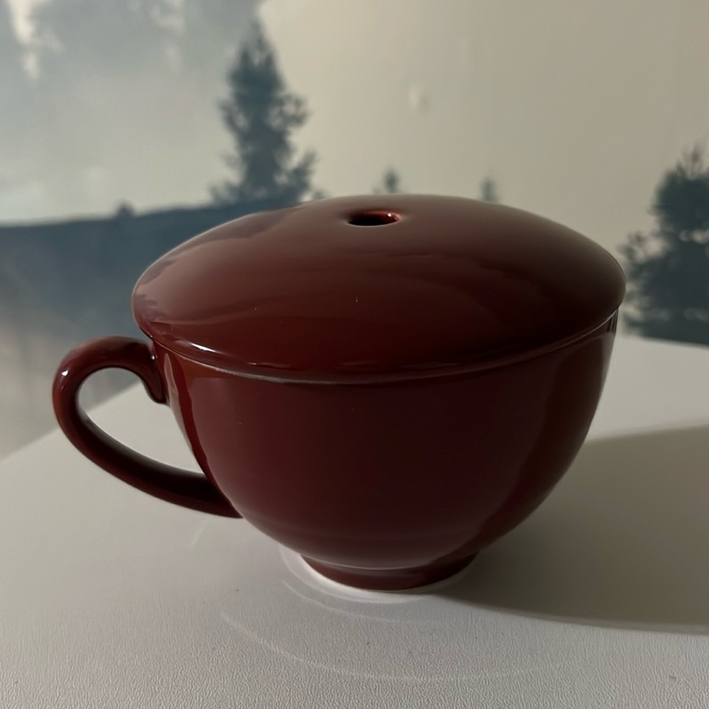 Brand new never used ted cafe  cup and lid